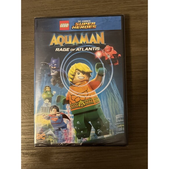 LEGO DC Comics Super Heroes: Aquaman: Rage of Atlantis DVD NEW - Picture 1 of 2